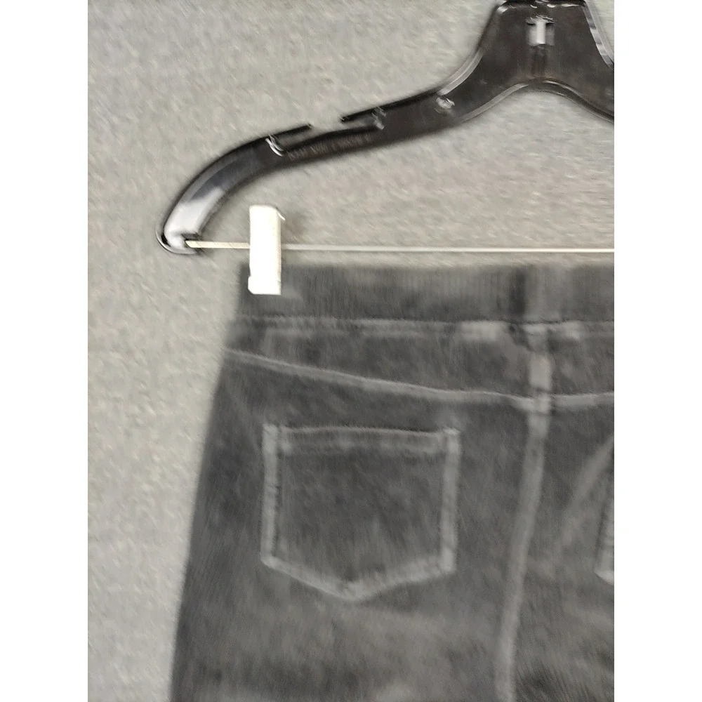 Hanna Andersson Girls Pants 12 Black Ribbed Velour‎ Casual Pajama Comfy